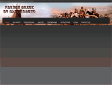 Tablet Screenshot of frenchcreekrvpark.org